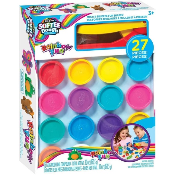 Other - BRAND NEW sealed cra-z-art softee play doh dough 27 pieces